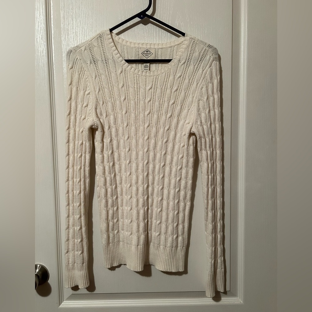 St. John's Bay Cable Knit Sweater